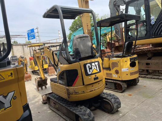 Caterpillar 301.5CR İkinci El Ekskavatör Mini Boyutlu Orijinal Renkli