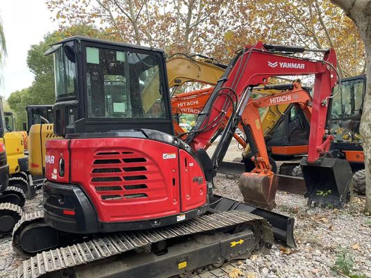 EPA Motoru ile Orijinal Japonya Kullanılmış Yanmar Vio55-5B Mini Ekskavatörü/Satış İçin Kullanılmış Kubota Mini Ekskavatörü