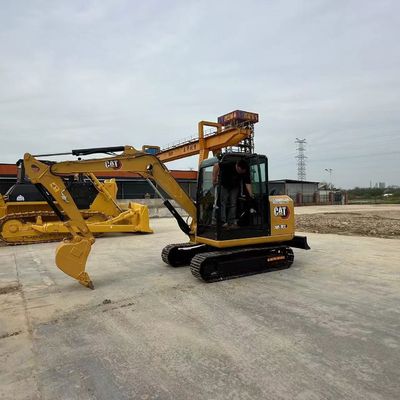 305.5E2 Mini Kullanılmış CAT Kazı Makinesi Caterpillar 303.5E CR Sıkı Çalışma