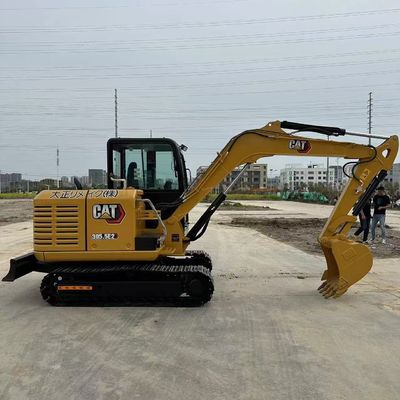 305.5E2 Mini Kullanılmış CAT Kazı Makinesi Caterpillar 303.5E CR Sıkı Çalışma