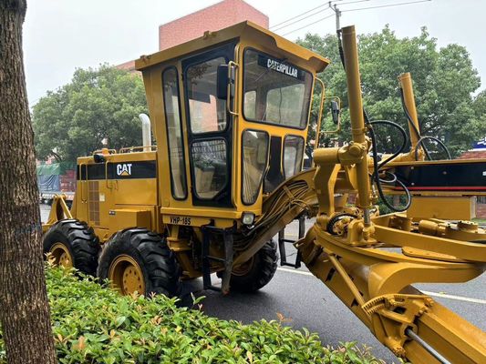 Orijinal Japonya 140H Caterpillar Motor Grader İkinci El Güvenlik Operasyonu