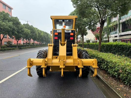 Orijinal Japonya 140H Caterpillar Motor Grader İkinci El Güvenlik Operasyonu