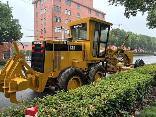 Orijinal Japonya 140H Caterpillar Motor Grader İkinci El Güvenlik Operasyonu