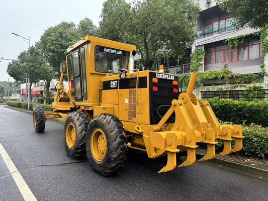 Orijinal Japonya 140H Caterpillar Motor Grader İkinci El Güvenlik Operasyonu