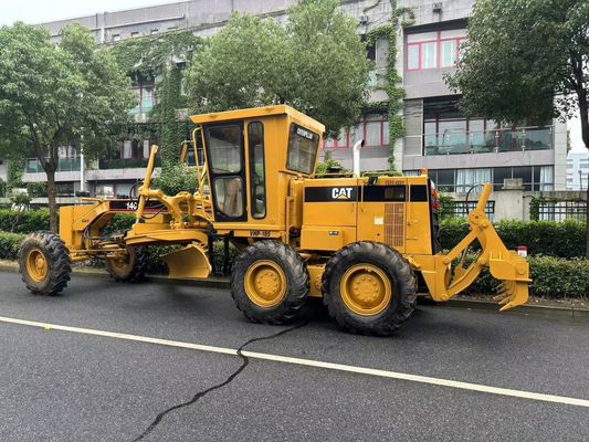Orijinal Japonya 140H Caterpillar Motor Grader İkinci El Güvenlik Operasyonu