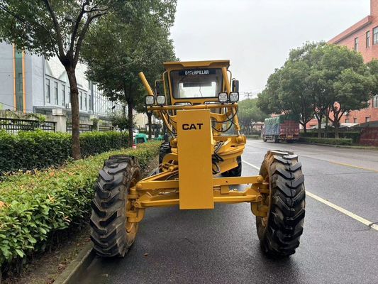 Orijinal Japonya 140H Caterpillar Motor Grader İkinci El Güvenlik Operasyonu