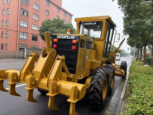 Orijinal Japonya 140H Caterpillar Motor Grader İkinci El Güvenlik Operasyonu