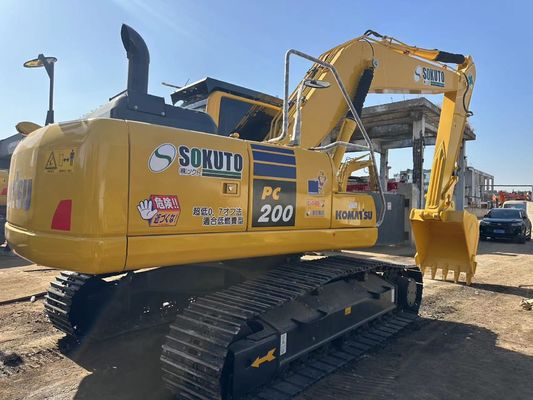 Kullanılmış Komatsu PC200-8 Ekskavatörü Mükemmel Durumda/Orijinal Japonya Komatsu 20 Ton Ekskavatörü Sıcak Satış