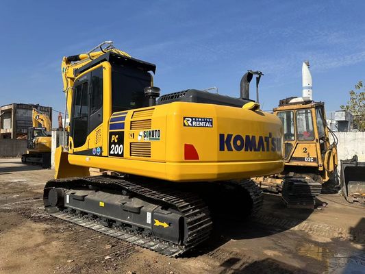 Kullanılmış Komatsu PC200-8 Ekskavatörü Mükemmel Durumda/Orijinal Japonya Komatsu 20 Ton Ekskavatörü Sıcak Satış