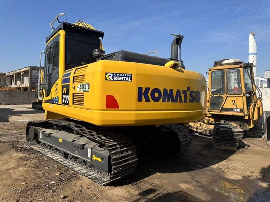 Kullanılmış Komatsu PC200-8 Ekskavatörü Mükemmel Durumda/Orijinal Japonya Komatsu 20 Ton Ekskavatörü Sıcak Satış