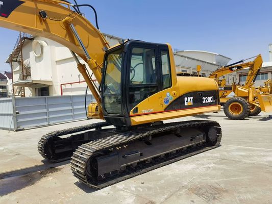 Hidrolik Kullanılmış CAT Kazı Makinesi 20 Tonluk CAT 320CL Kazı Makinesi Asıl Japonya Afrika için