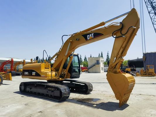 Hidrolik Kullanılmış CAT Kazı Makinesi 20 Tonluk CAT 320CL Kazı Makinesi Asıl Japonya Afrika için