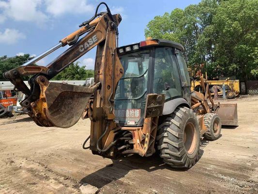 MADDE 580M Orijinal ABD Kullanılmış Backhoe Yükleyici Yakıt tasarrufu İkinci El Backhoe