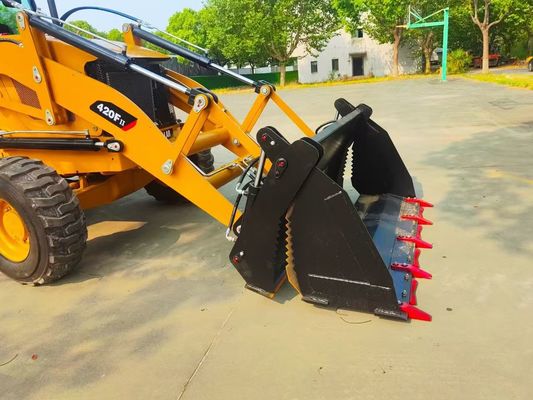 420F Kullanılmış Caterpillar Backhoe Loader CAT Yüksek Hızlı Enerji Tasarrufu