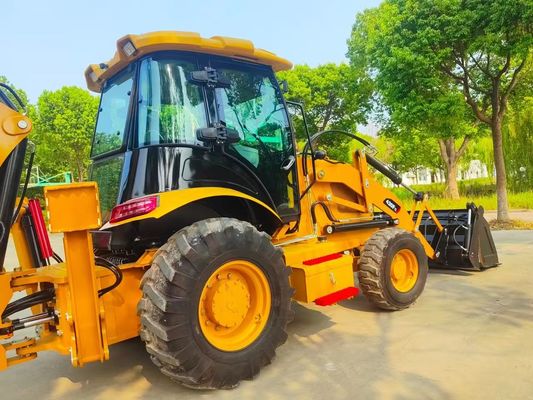 420F Kullanılmış Caterpillar Backhoe Loader CAT Yüksek Hızlı Enerji Tasarrufu