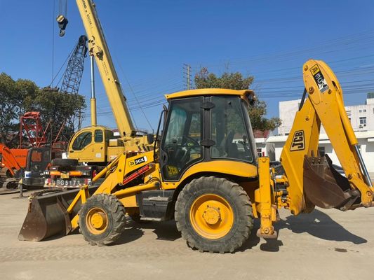 Orijinal İngiltere JCB 3CX Kullanılmış Backhoe Loader İkinci El JCB Backhoe Loader