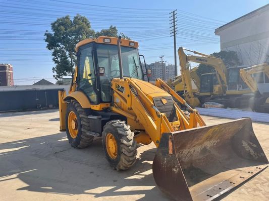 Orijinal İngiltere JCB 3CX Kullanılmış Backhoe Loader İkinci El JCB Backhoe Loader