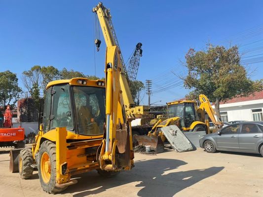 Orijinal İngiltere JCB 3CX Kullanılmış Backhoe Loader İkinci El JCB Backhoe Loader