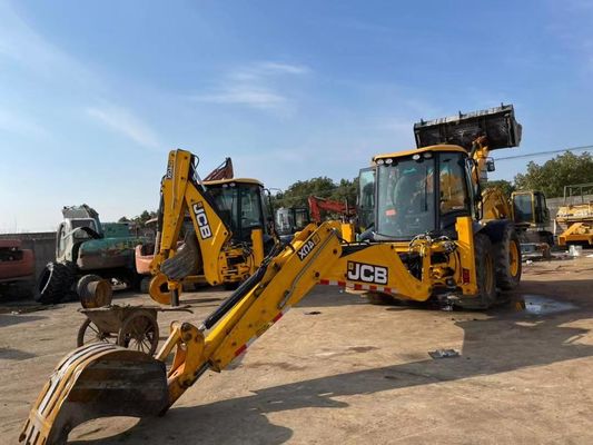JCB 4CX ECO İkinci El Backhoe Yükleyicisi İnşaat için Uzun Süren