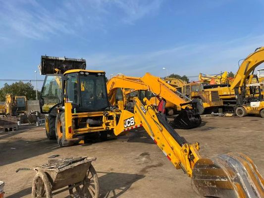 JCB 4CX ECO İkinci El Backhoe Yükleyicisi İnşaat için Uzun Süren