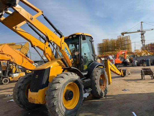 JCB 4CX ECO İkinci El Backhoe Yükleyicisi İnşaat için Uzun Süren