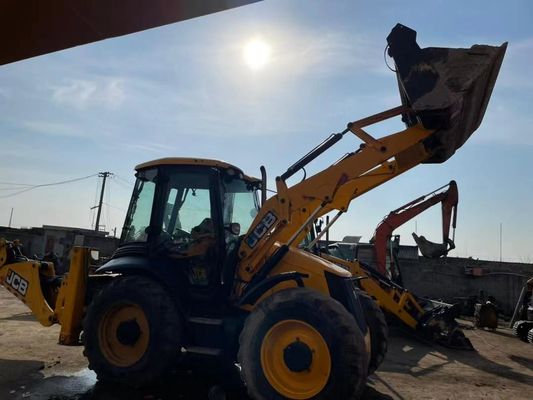 JCB 4CX ECO İkinci El Backhoe Yükleyicisi İnşaat için Uzun Süren