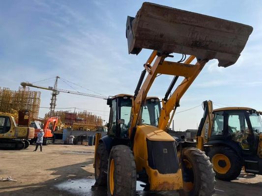 JCB 4CX ECO İkinci El Backhoe Yükleyicisi İnşaat için Uzun Süren