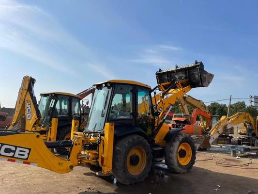 JCB 4CX ECO İkinci El Backhoe Yükleyicisi İnşaat için Uzun Süren