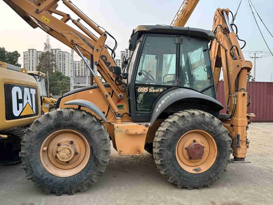 SAYFA 695SR Kullanılmış Backhoe Yükleyici Sağlam Yapı 4 Tekerlekli Backhoe Yükleyici