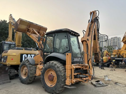 SAYFA 695SR Kullanılmış Backhoe Yükleyici Sağlam Yapı 4 Tekerlekli Backhoe Yükleyici