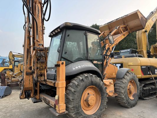 SAYFA 695SR Kullanılmış Backhoe Yükleyici Sağlam Yapı 4 Tekerlekli Backhoe Yükleyici