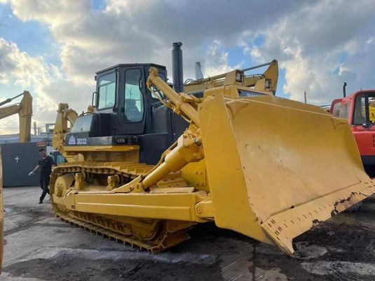 SHANTUI SD32 Kullanılmış Sürücü Buldozer Ağır Görevli Hidrolik Dozer İkinci El