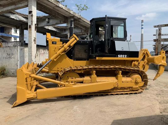 6 Way Blade SHANTUI SD22 Hidrolik Yırtıcıyla İkinci El Buldozer