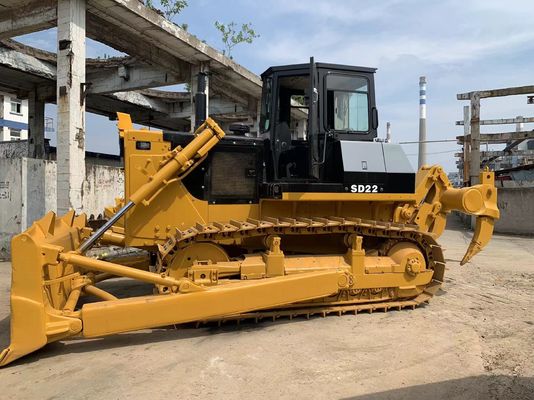 6 Way Blade SHANTUI SD22 Hidrolik Yırtıcıyla İkinci El Buldozer