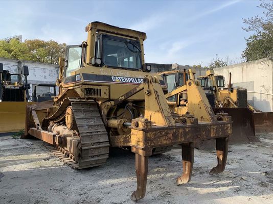 Yüksek Hızlı D7R LGP Kullanılmış Kürt Buldozer Kullanılmış CAT Buldozer Çin'de Yapılmış