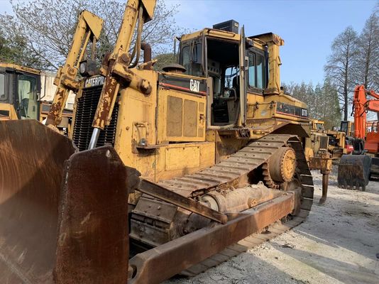 Yüksek Hızlı D7R LGP Kullanılmış Kürt Buldozer Kullanılmış CAT Buldozer Çin'de Yapılmış