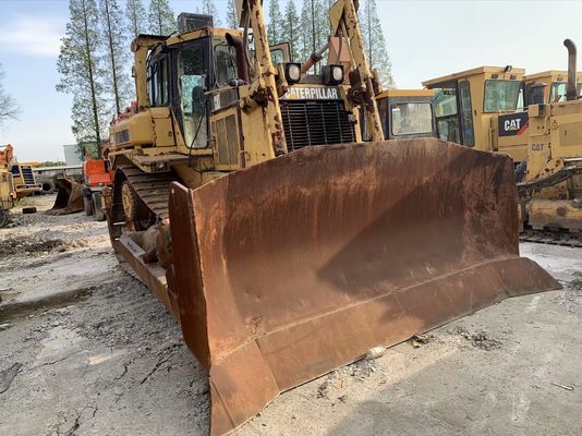 Yüksek Hızlı D7R LGP Kullanılmış Kürt Buldozer Kullanılmış CAT Buldozer Çin'de Yapılmış