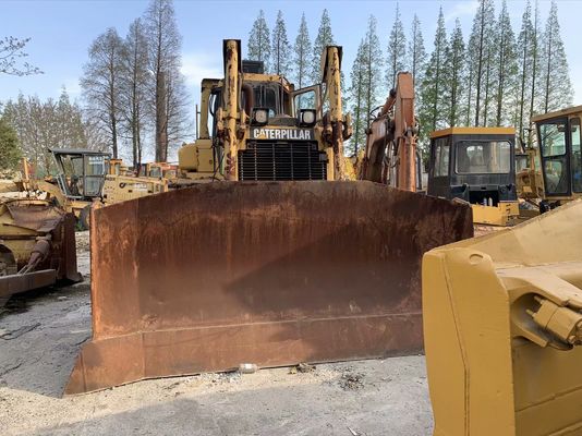 Yüksek Hızlı D7R LGP Kullanılmış Kürt Buldozer Kullanılmış CAT Buldozer Çin'de Yapılmış