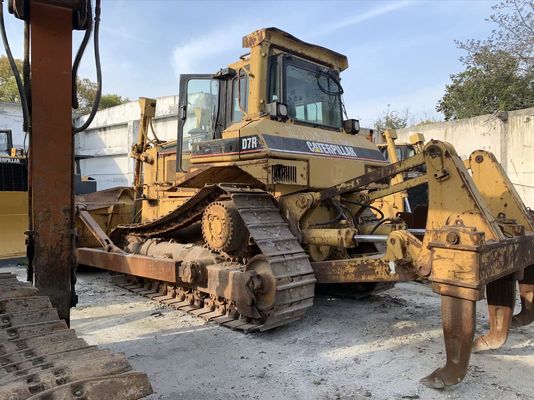 Yüksek Hızlı D7R LGP Kullanılmış Kürt Buldozer Kullanılmış CAT Buldozer Çin'de Yapılmış