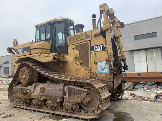 Kullanılmış Caterpillar D9R LGP Crawler Mounted Dozer Madencilik için orijinal renk