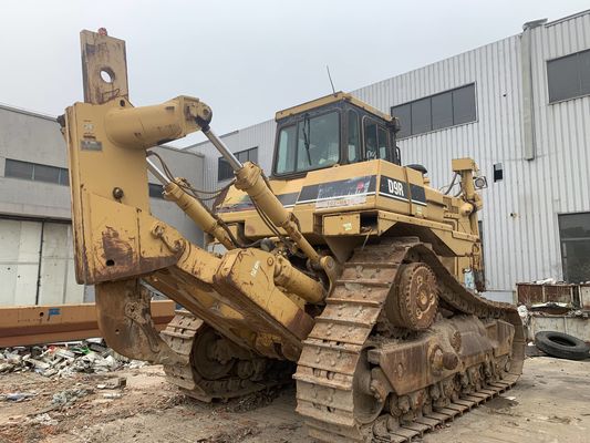 Kullanılmış Caterpillar D9R LGP Crawler Mounted Dozer Madencilik için orijinal renk