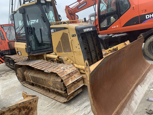 6 Way Blade Kullanılmış Sürünen Montajlı Buldozer Caterpillar D5K XL Orijinal Rengi