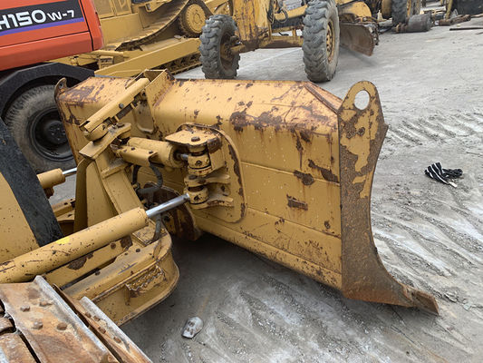 6 Way Blade Kullanılmış Sürünen Montajlı Buldozer Caterpillar D5K XL Orijinal Rengi