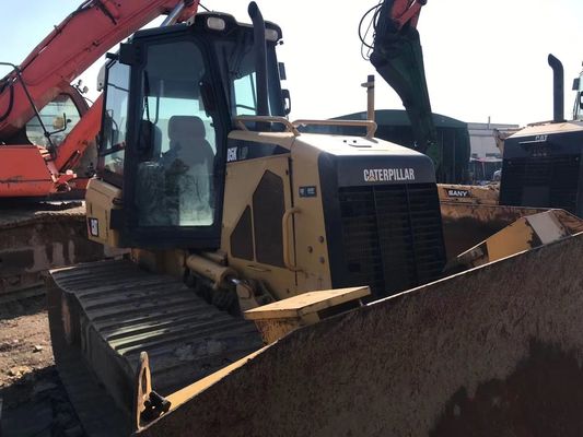Geniş çapta kullanılan ayakkabılar sürünen buldozer Caterpillar D5K LGP ikinci el buldozer