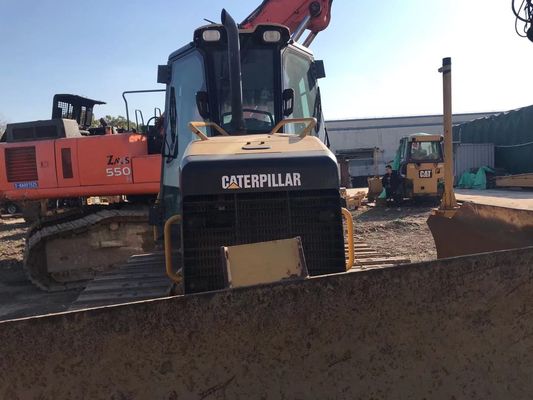 Geniş çapta kullanılan ayakkabılar sürünen buldozer Caterpillar D5K LGP ikinci el buldozer