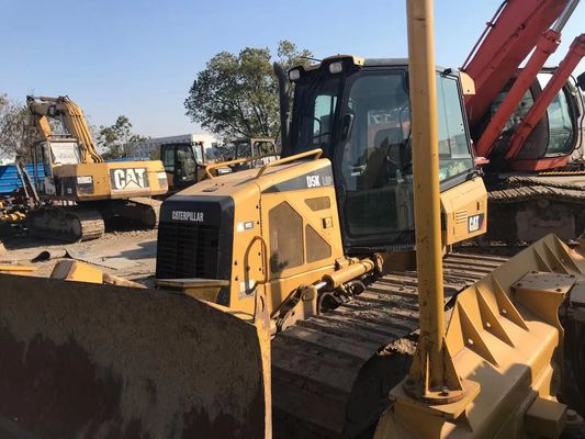 Geniş çapta kullanılan ayakkabılar sürünen buldozer Caterpillar D5K LGP ikinci el buldozer