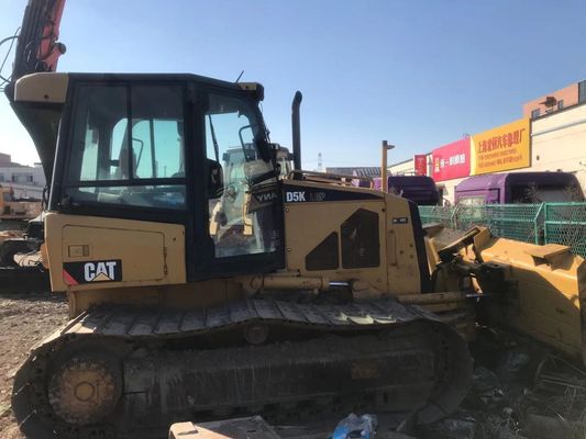 Geniş çapta kullanılan ayakkabılar sürünen buldozer Caterpillar D5K LGP ikinci el buldozer