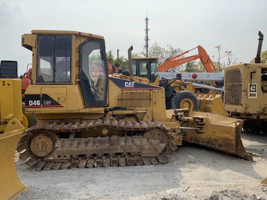 D4G LGP Kullanılmış Kelebek Buldozer Yüksek hassasiyetli Enerji tasarrufu Yapı için