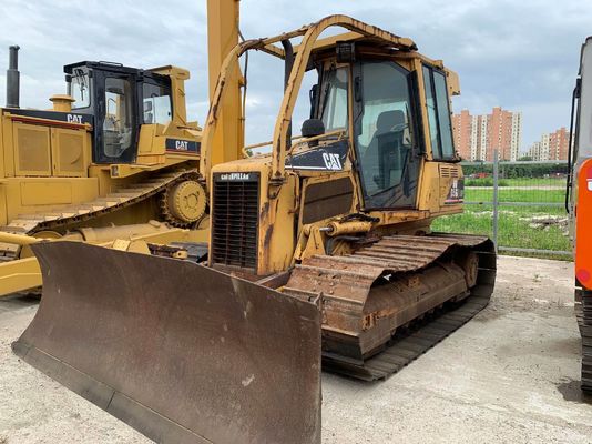 Orijinal Japonya D5G LGP Kullanılmış Caterpillar Bulldozer Sabit Çalışma Yakıt Verimliliği