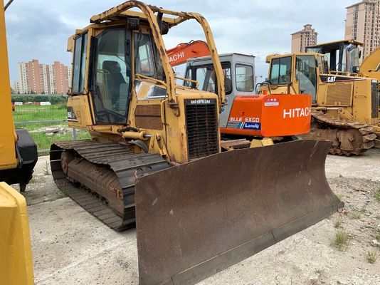 Orijinal Japonya D5G LGP Kullanılmış Caterpillar Bulldozer Sabit Çalışma Yakıt Verimliliği